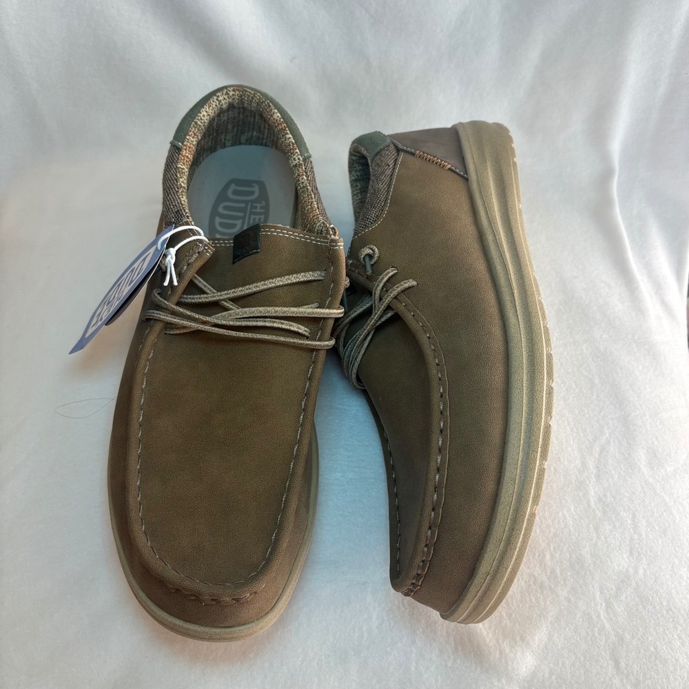 Hey Dude Brown Men's Slip-On Loafers (send me any offers)
